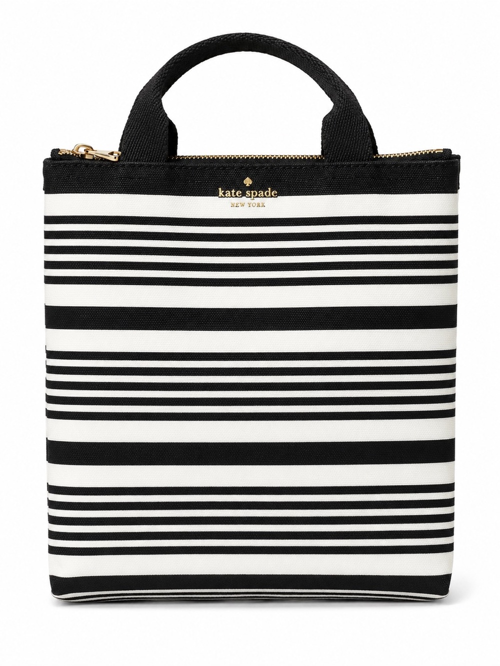 kate spade Black and White lunch bag